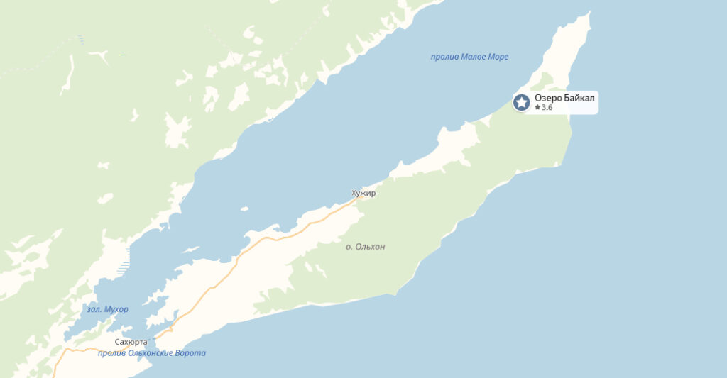 Где находится байкальское море. Карта Хужира Ольхон. Остров Ольхон на карте. Пролив Малое море Байкал. Пролив Ольхонские ворота.